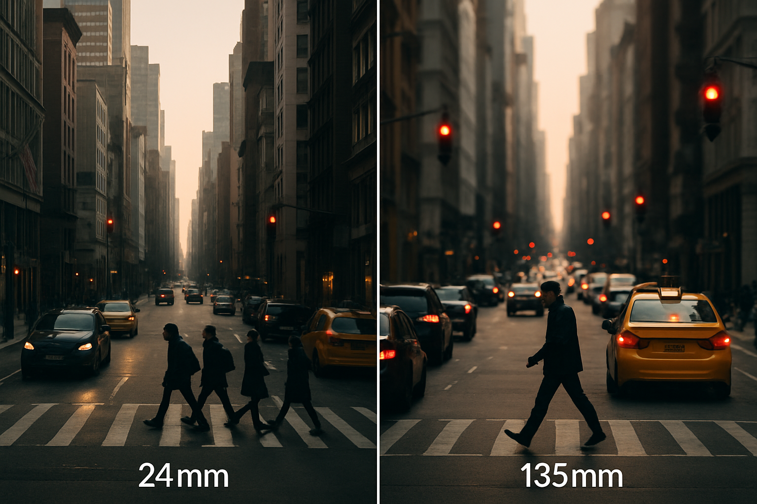 Wide vs telephoto